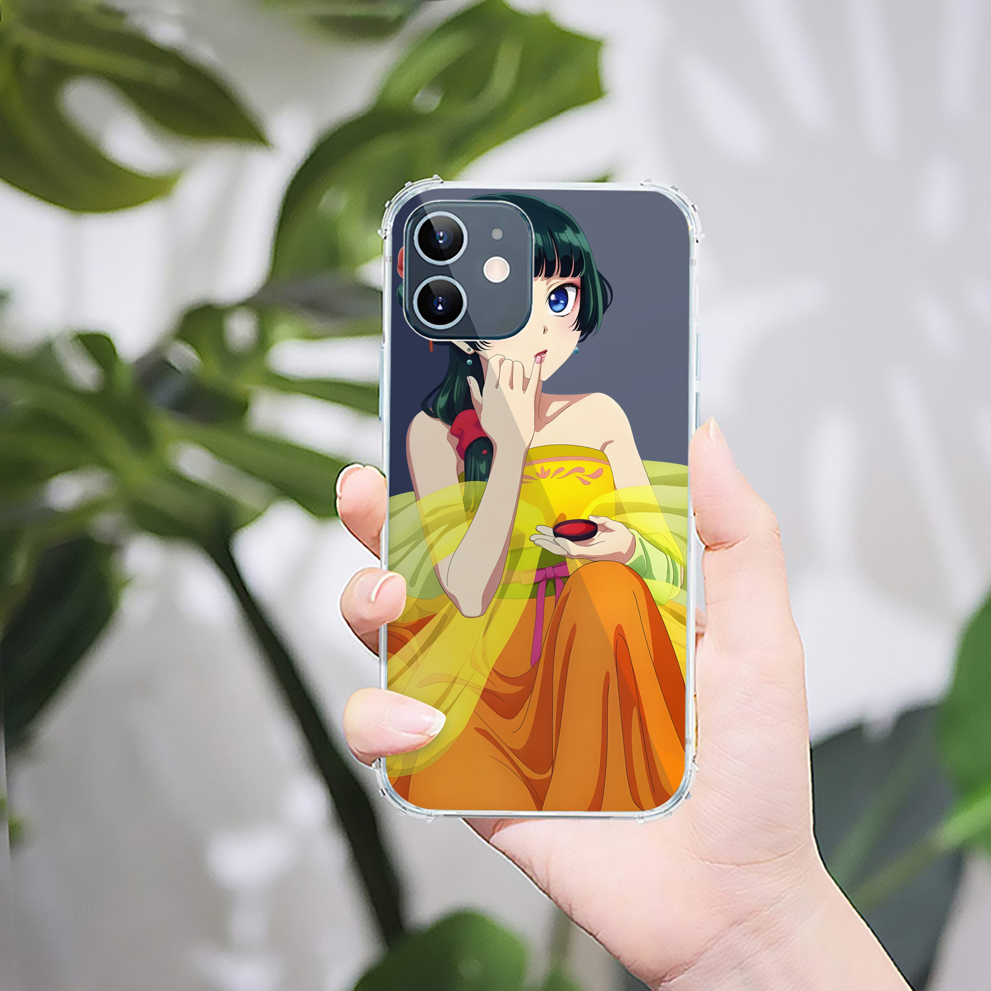 （画像用） 薬屋のひとりごと The Apothecary Diaries 【iPhone 12シリーズ対応】透明スマホケース（クリアソフトケース）